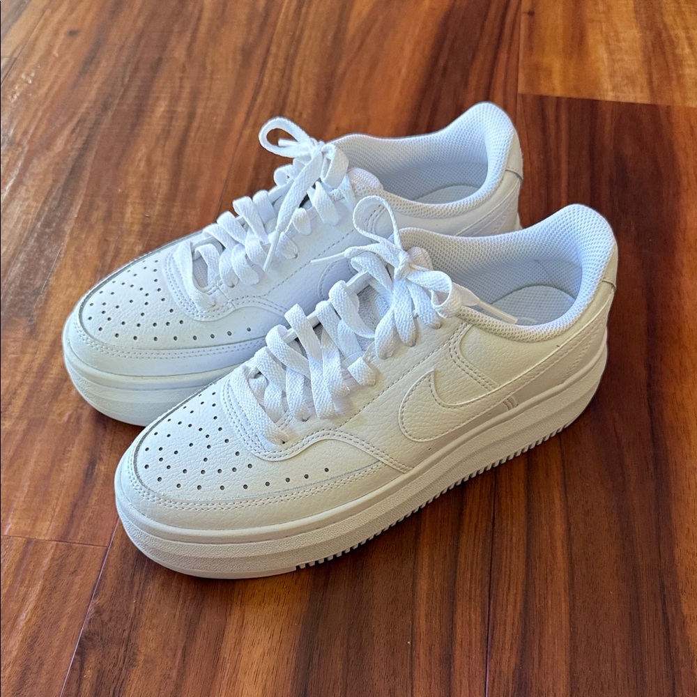 Nike White Athletic Shoes - Brand New